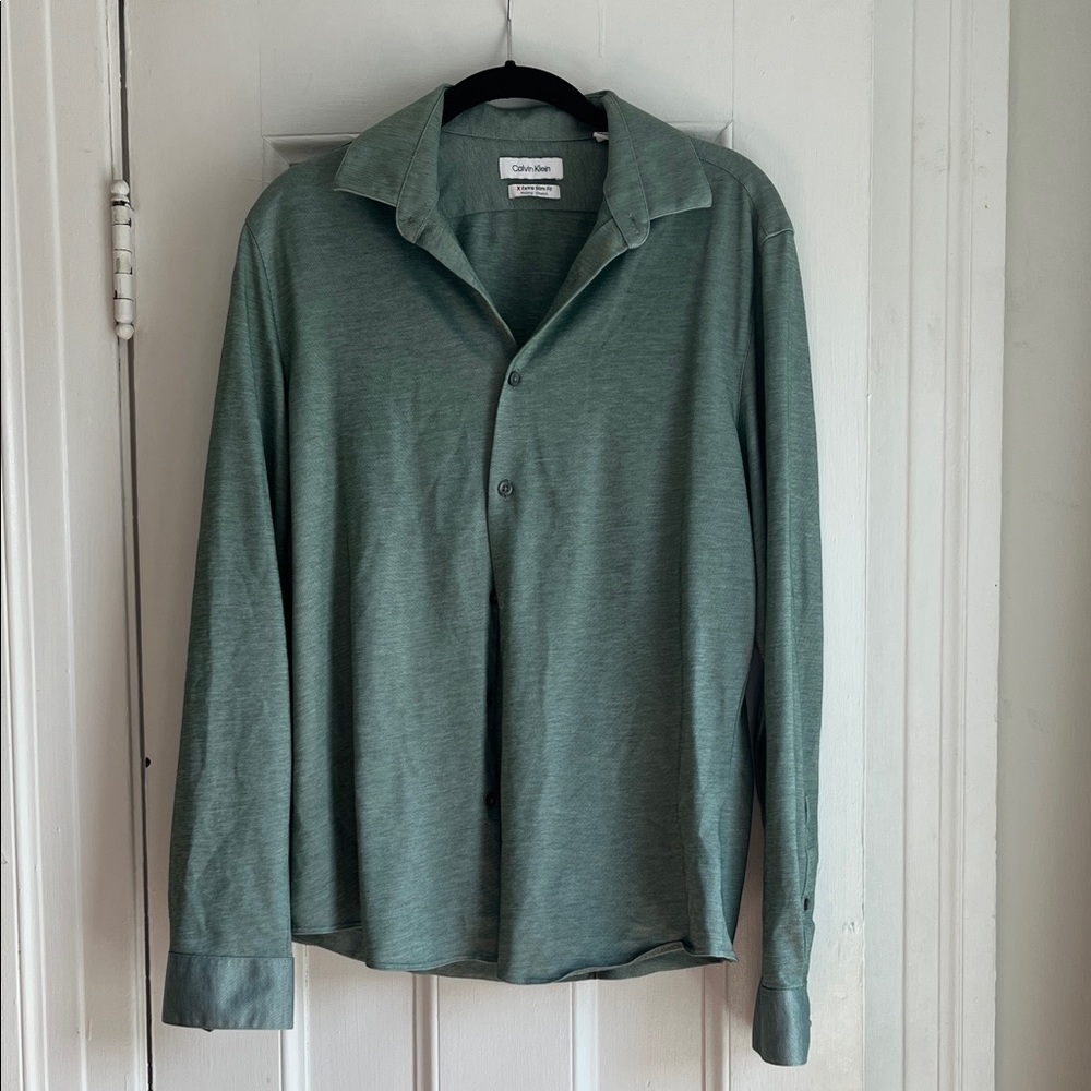 Calvin Klein Extra Slim Fit Button Down
